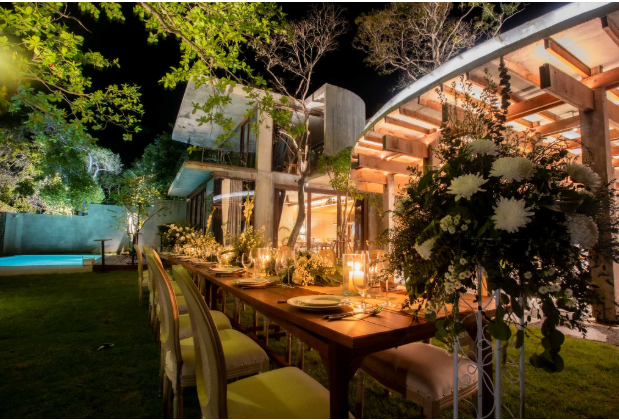 Beach venue samui